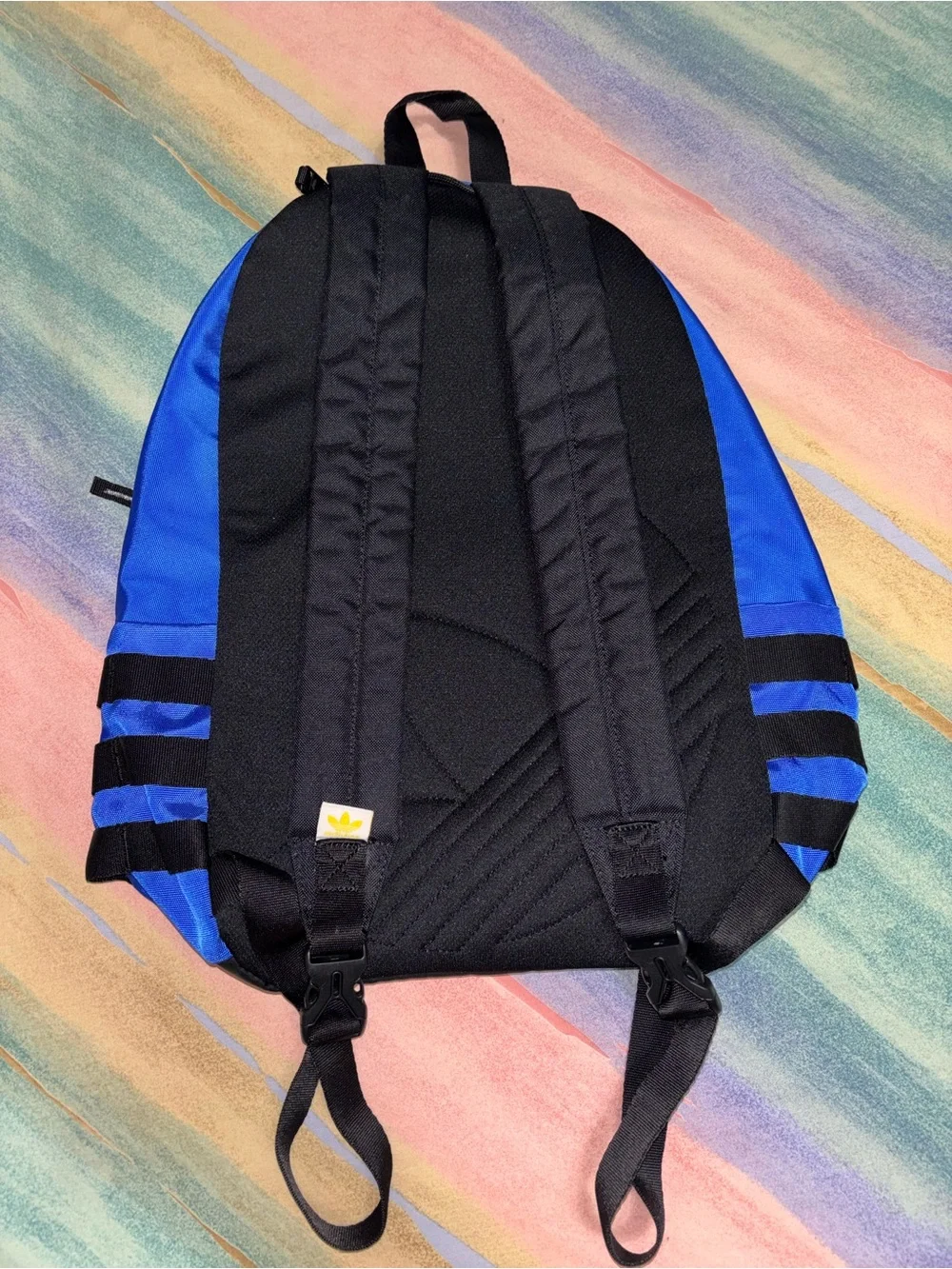 Adidas original unisex reversible backpack blue & Gray & black